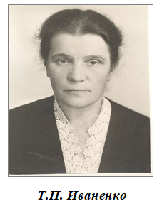 Иваненко Т. П.